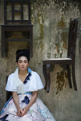 Trellis Bouffant Skirt and Top